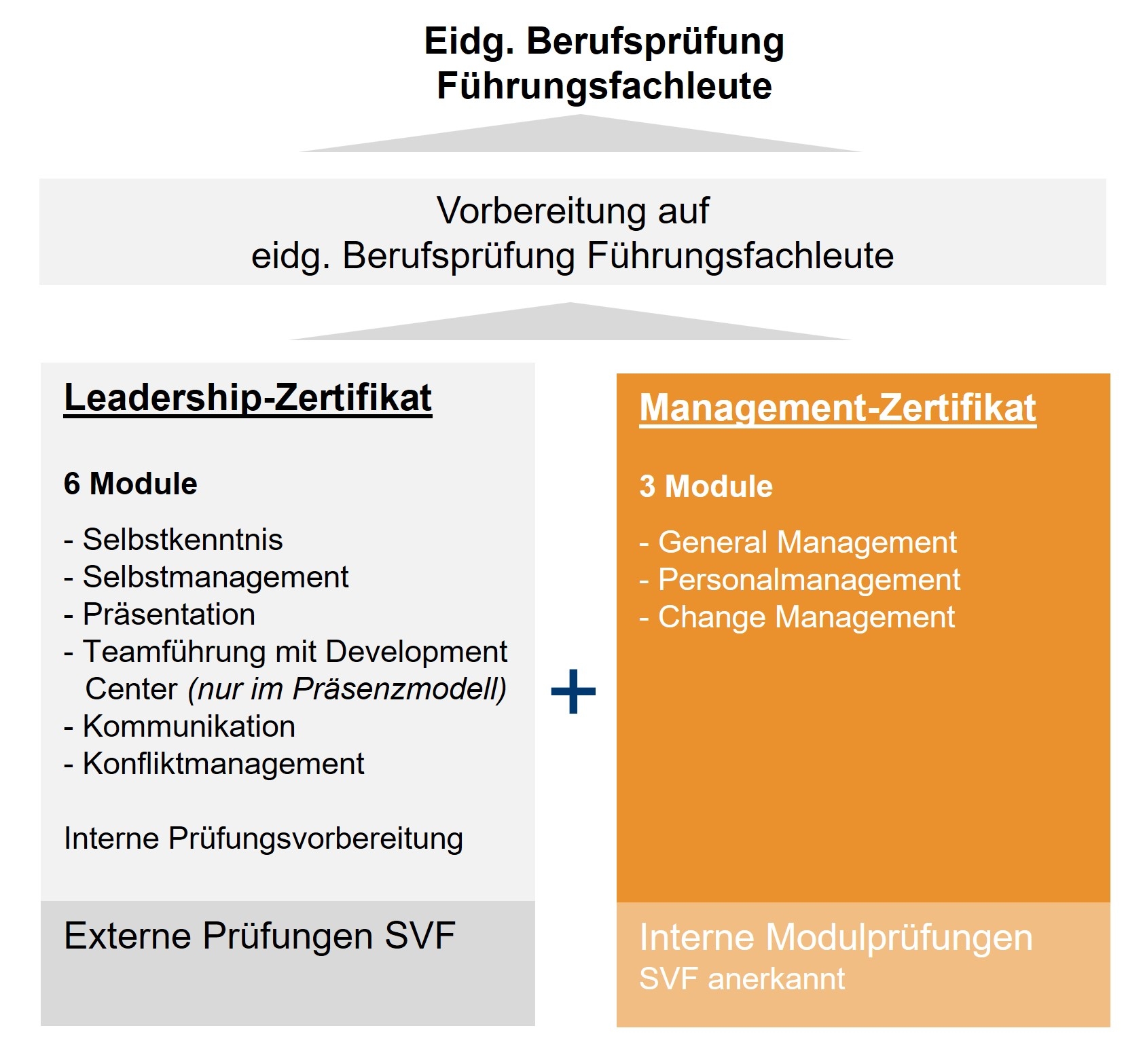 Management Zertifikat Grafik